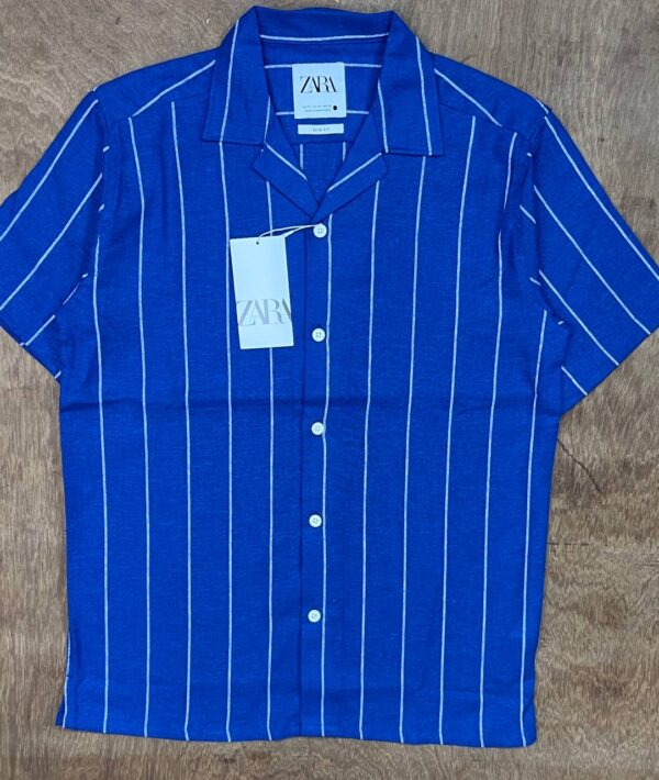 Summer Luxury Solid Half Sleeve Shirts - Image 2